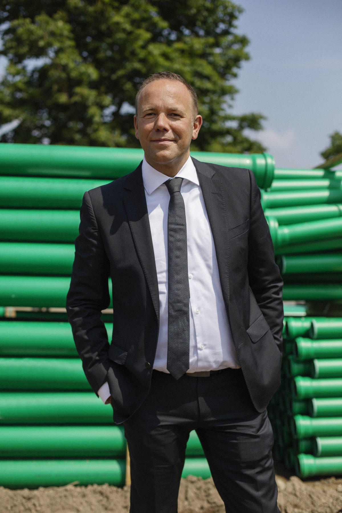 Portraitfoto des Aufsichtsrats-Vorsitzenden Daniel Fluhrer.