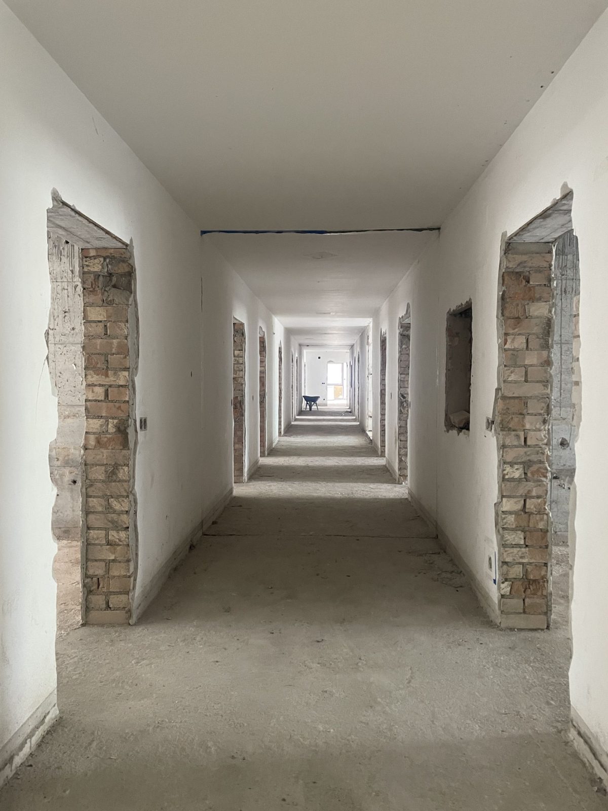 Modernisierungsmaßnahmen im Bau.