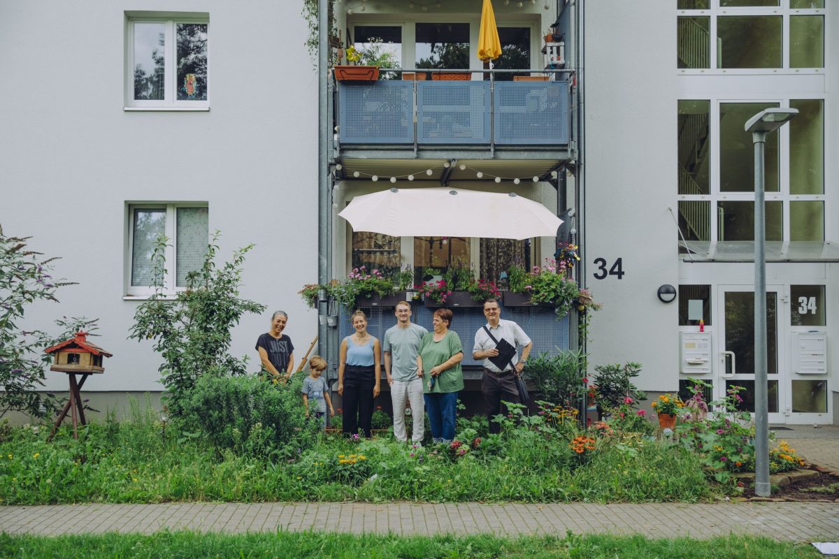 Jury und Teilnehmer des Wettbewerbs Mein Stück Bienenglück.