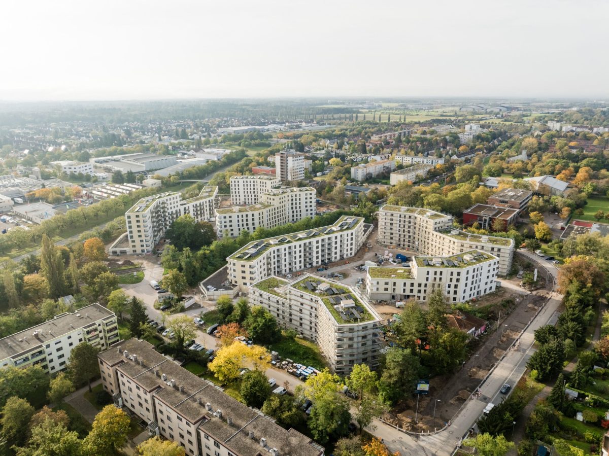 Luftbild August-Klingler-Areal Daxlanden