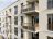 Fassade mit Balkonen am Neubau im Agust-Klingler-Areal