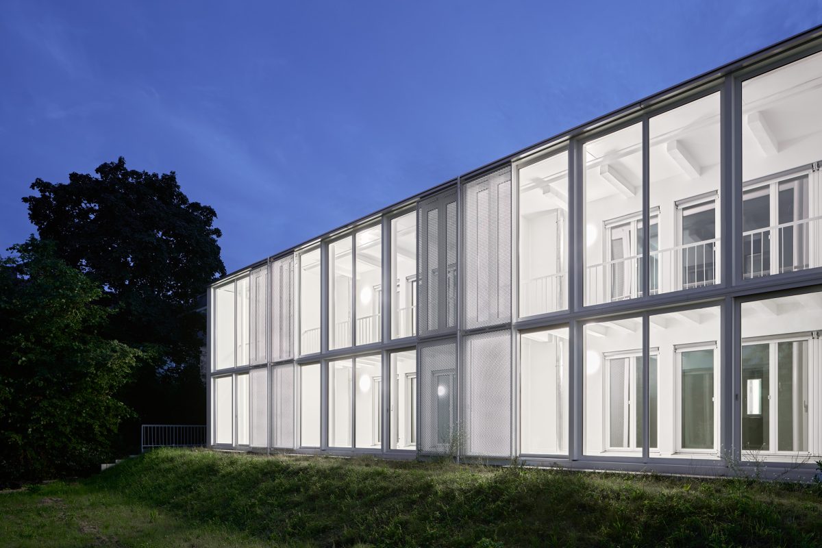 Außenansicht der Fassadenmodernisierung im Falkenweg