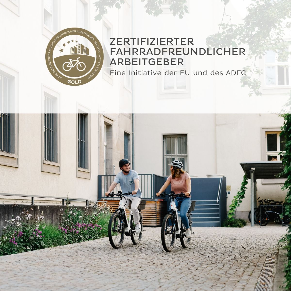 Zertifikat Fahrradfreundlicher Arbeitgeber
